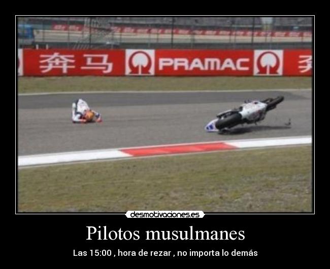 Pilotos musulmanes - 