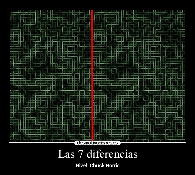 Las 7 diferencias - 