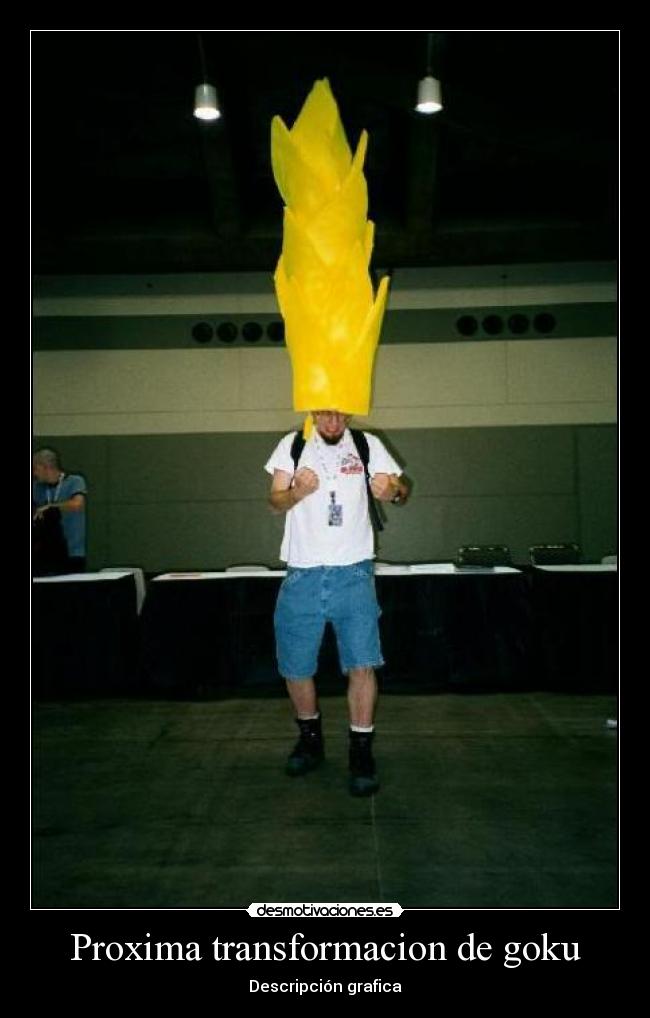Proxima transformacion de goku - 
