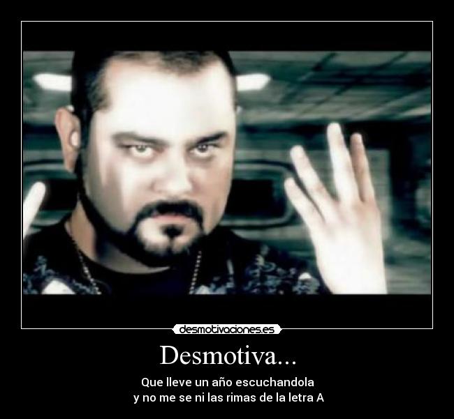 Desmotiva... -
