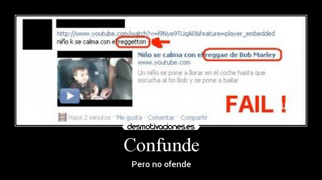 Confunde - Pero no ofende