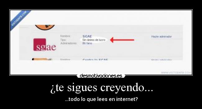 ¿te sigues creyendo... - ...todo lo que lees en internet?