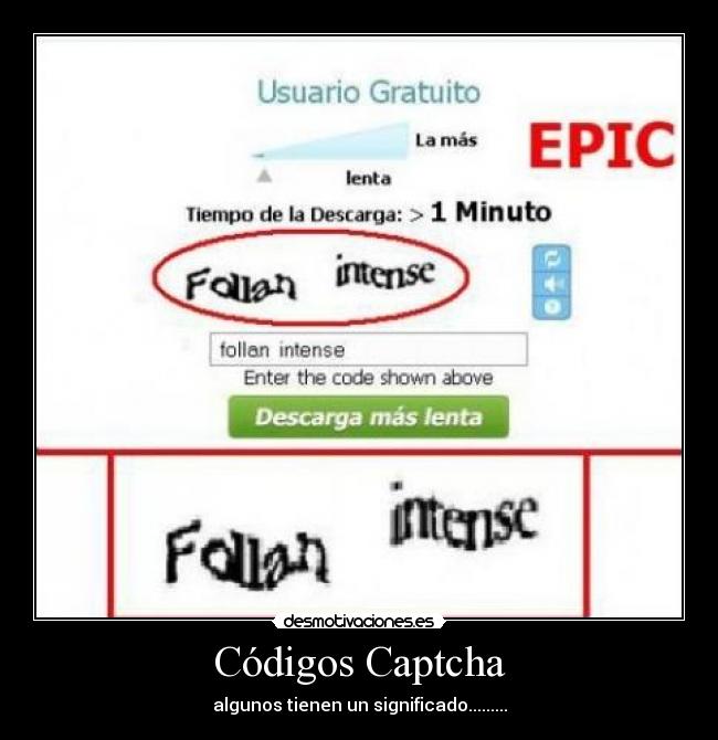Códigos Captcha - 