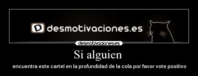 Si alguien  - 