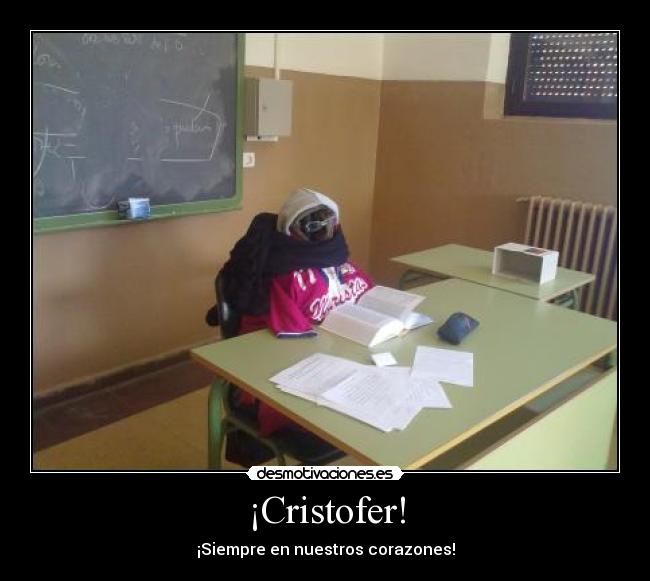 ¡Cristofer! -