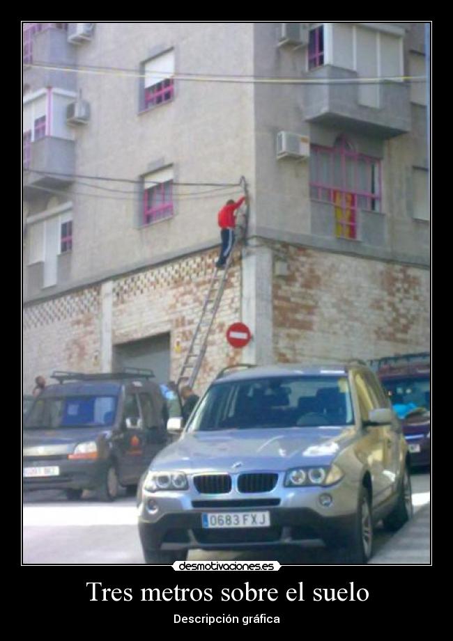Tres metros sobre el suelo - Descripción gráfica