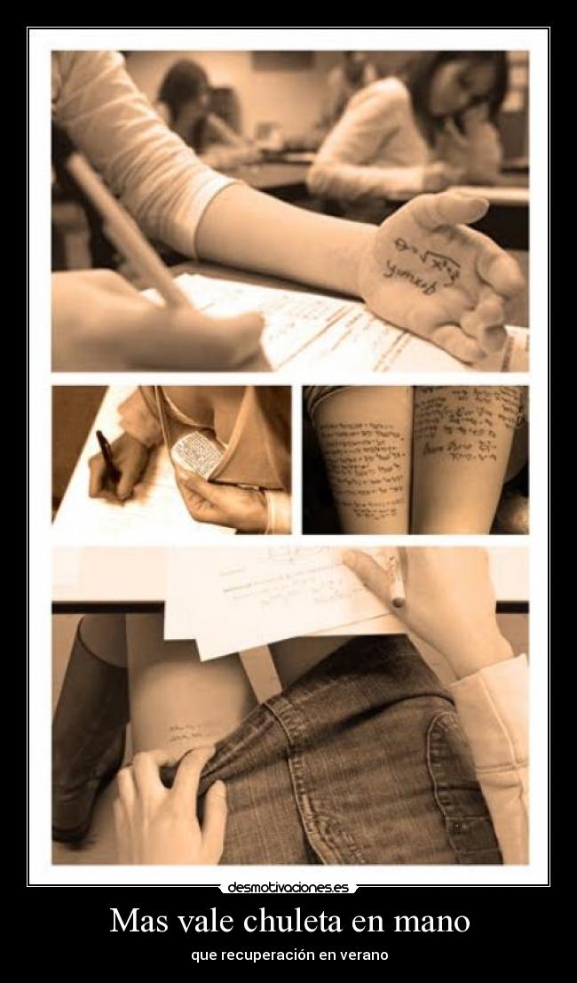 Mas vale chuleta en mano - 