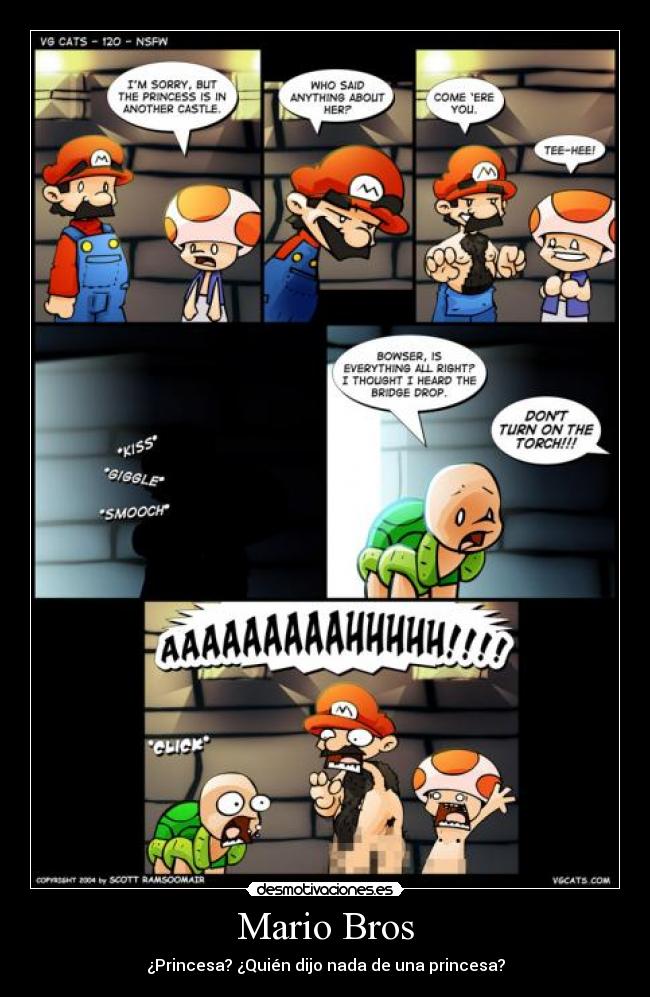 Mario Bros - ¿Princesa? ¿Quién dijo nada de una princesa?