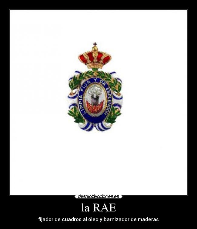 la RAE - 