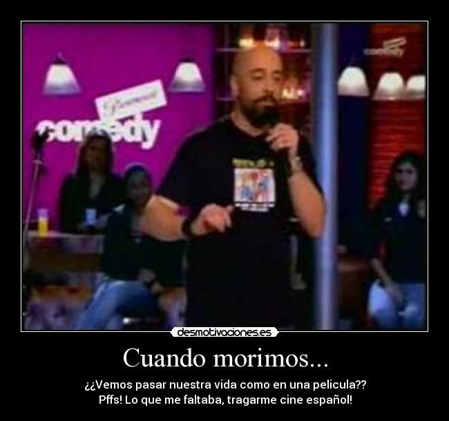 carteles goyo jimenez muerte cine desmotivaciones