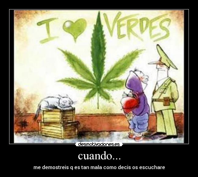 carteles marihuana desmotivaciones