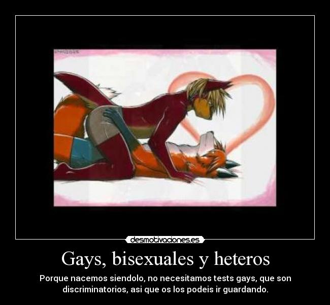 carteles test gay discriminatorio desmotivaciones