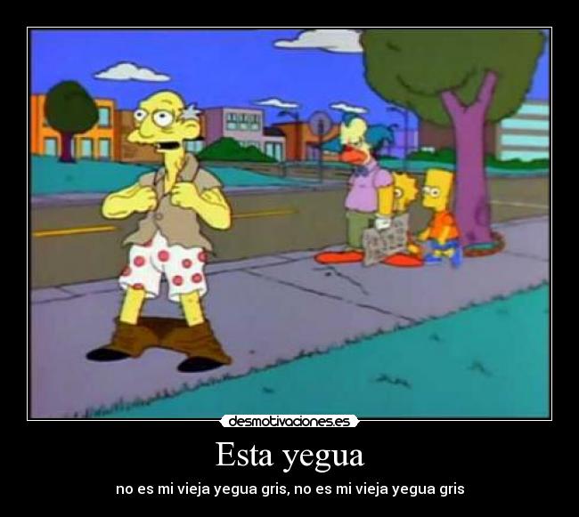 Esta yegua - no es mi vieja yegua gris, no es mi vieja yegua gris