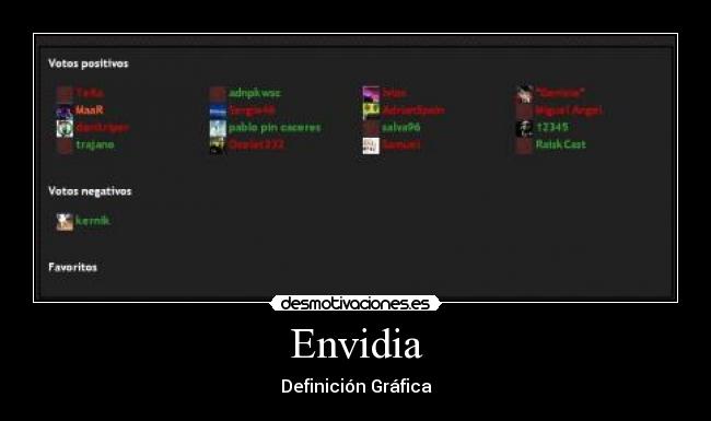 Envidia -
