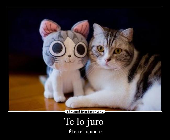 Te lo juro - Él es el farsante