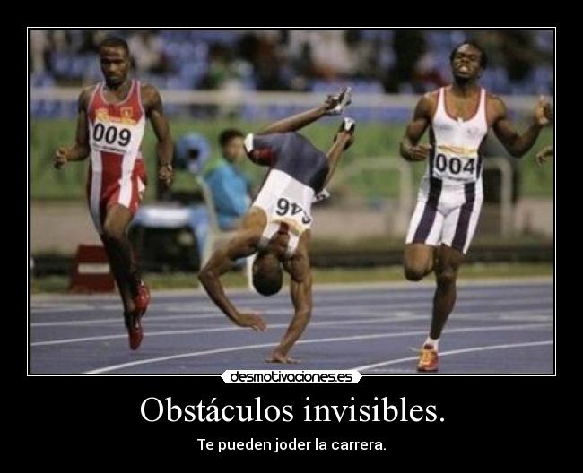 carteles obstaculos obstaculos invisibles fail desmotivaciones