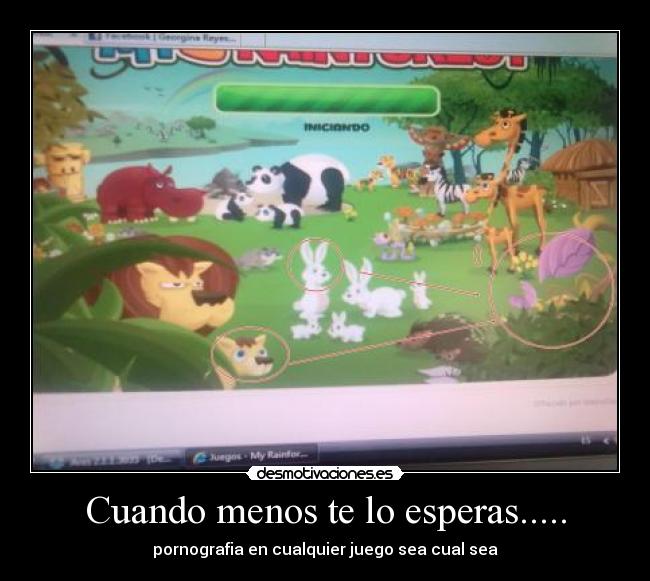 Cuando menos te lo esperas..... -