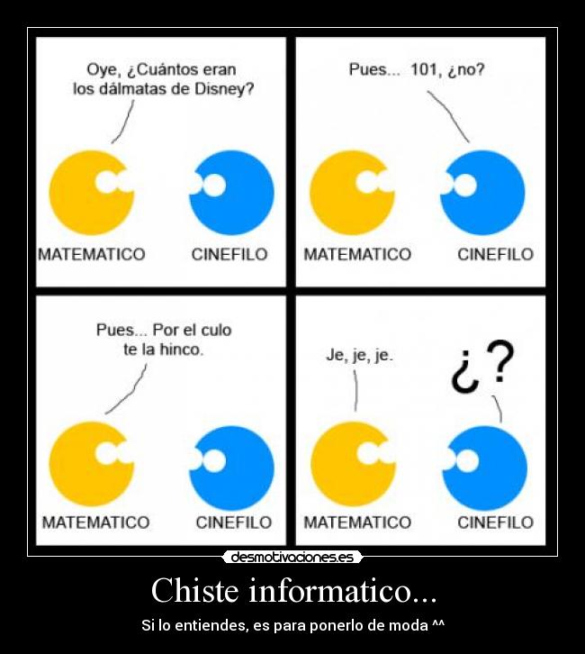 carteles chiste chiste informatico desmotivaciones