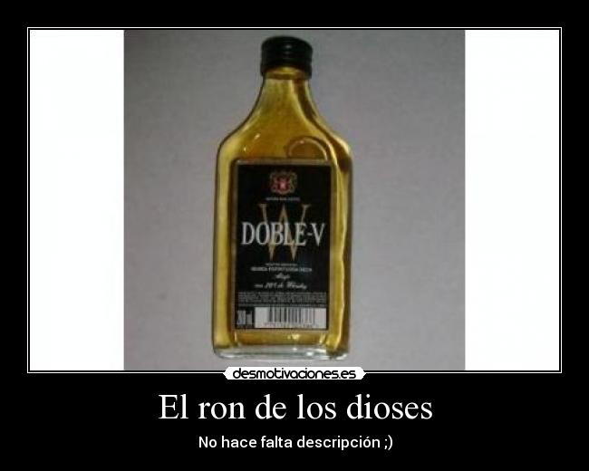 El ron de los dioses -