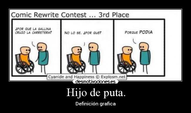 Hijo de puta. -