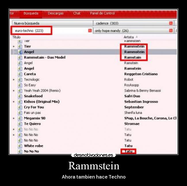 Rammstein - Ahora tambien hace Techno