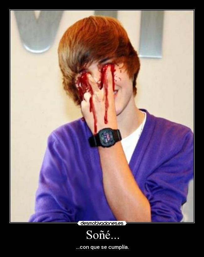 Soñé... - ...con que se cumplía.