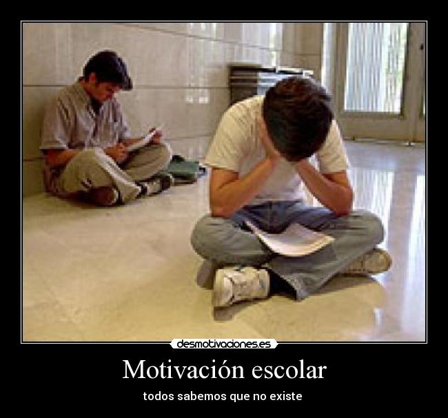 Motivación escolar - 