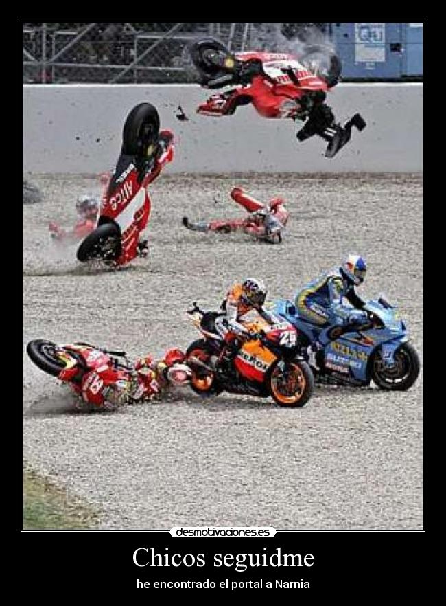 Chicos seguidme - he encontrado el portal a Narnia