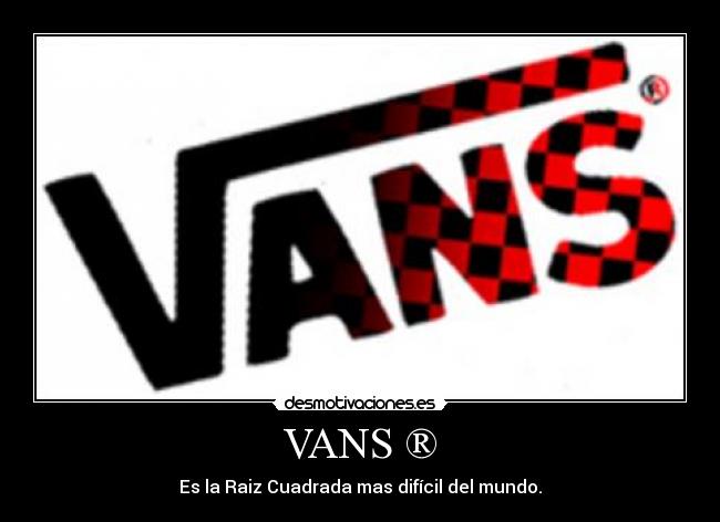 VANS ® - 