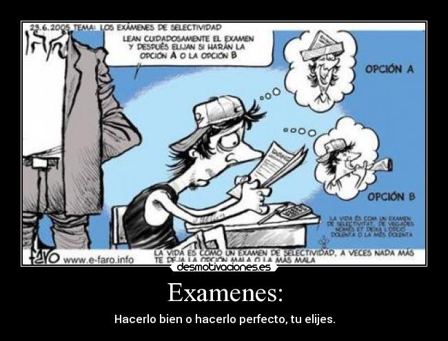 Examenes: -