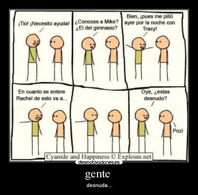 gente - desnuda....