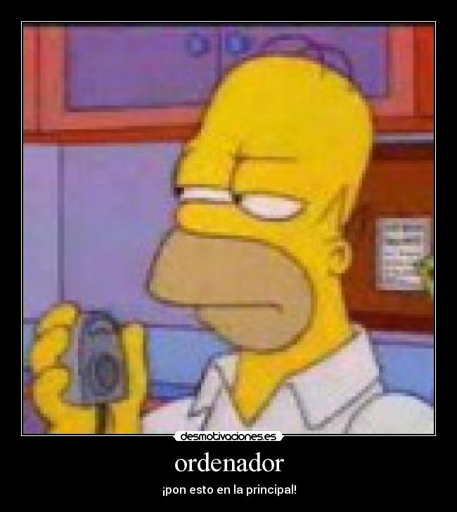 ordenador - ¡pon esto en la principal!
