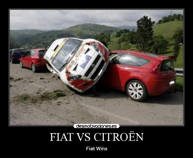 FIAT VS CITROËN - 