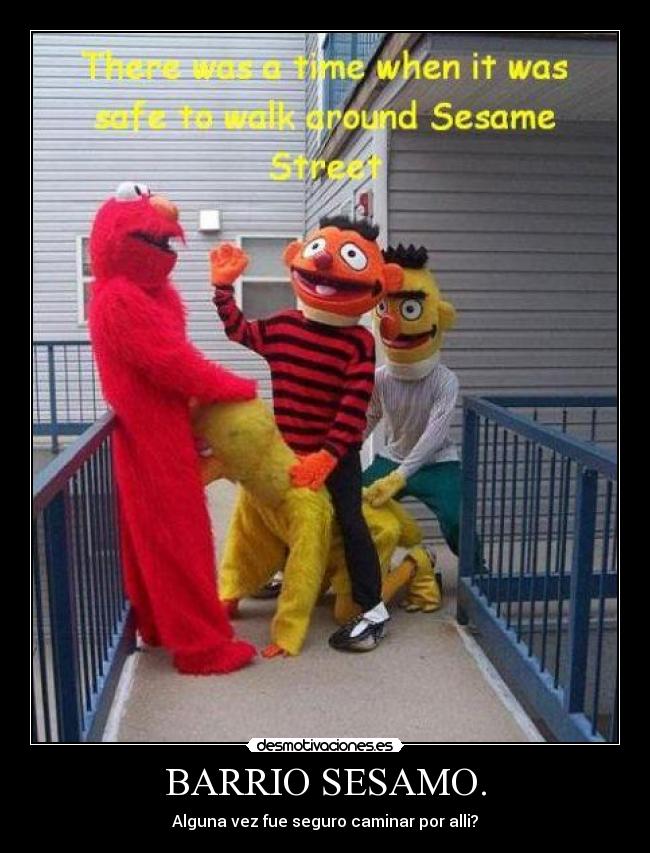 BARRIO SESAMO. -