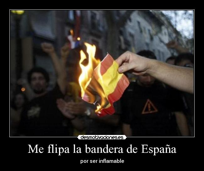 carteles espana quemar espana revolucion jesuly desmotivaciones