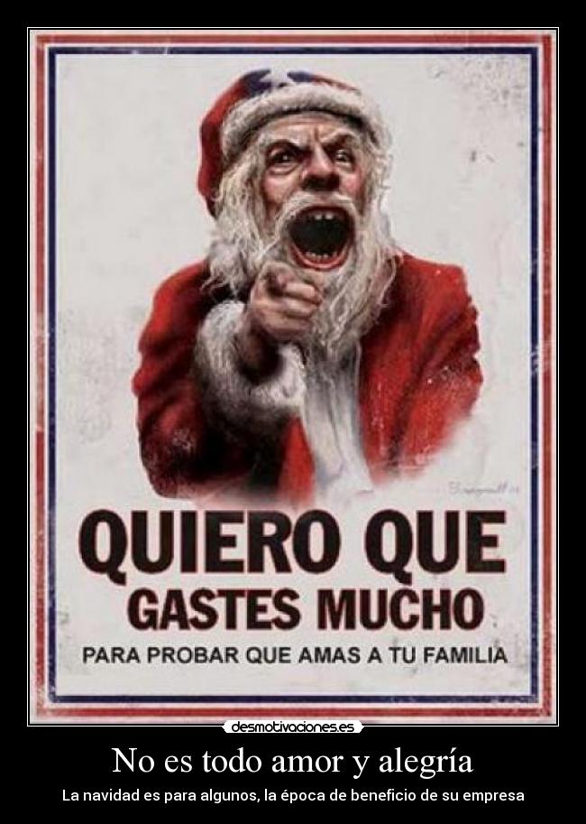 No es todo amor y alegría - 