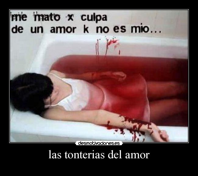 las tonterias del amor -