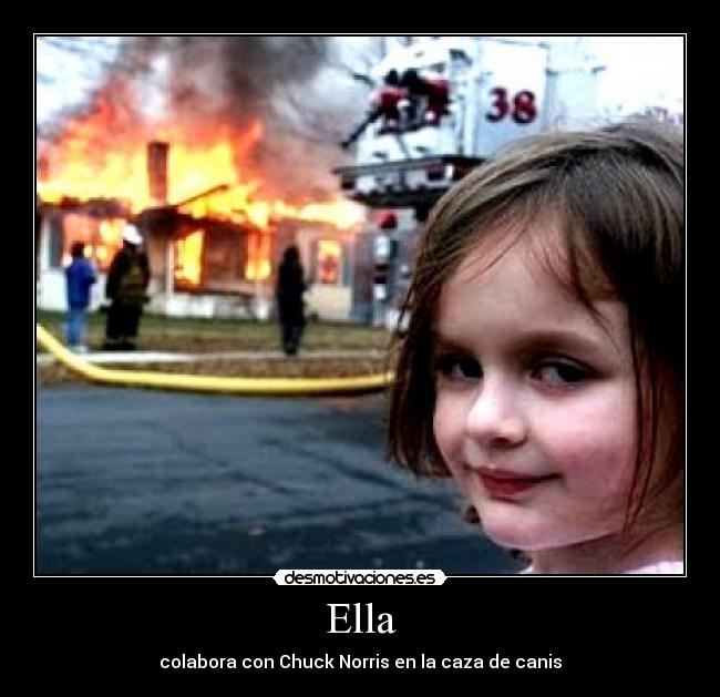 Ella - colabora con Chuck Norris en la caza de canis