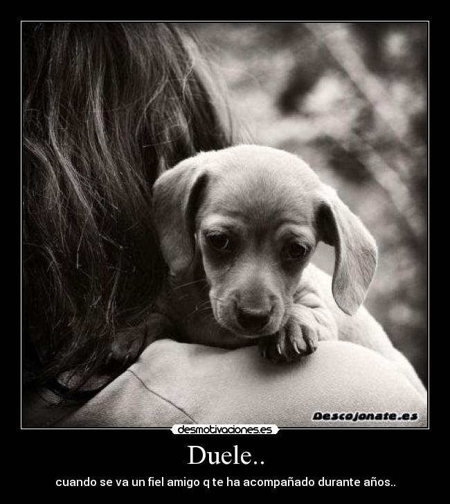 Duele.. -