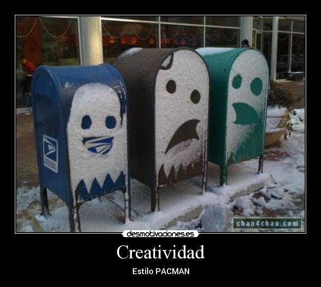 Creatividad - Estilo PACMAN