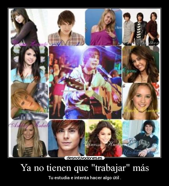 Ya no tienen que trabajar más - 