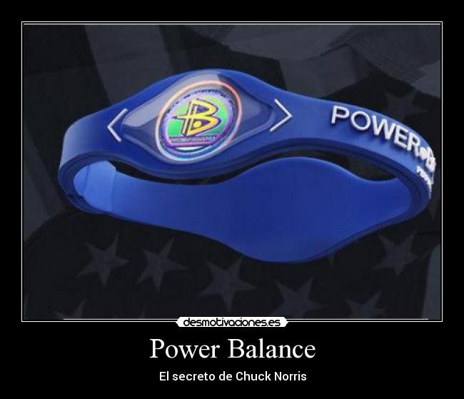 Power Balance - El secreto de Chuck Norris