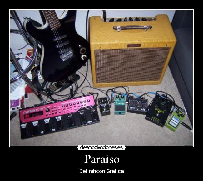 Paraiso - Definificon Grafica