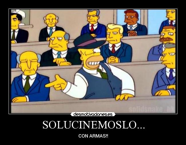 SOLUCINEMOSLO... - CON ARMAS!!
