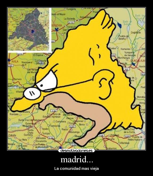 madrid... - La comunidad mas vieja