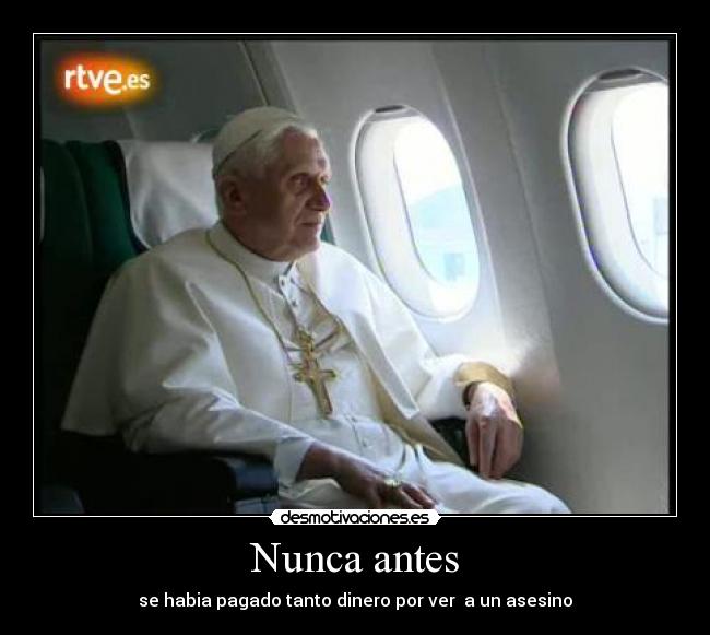 Nunca antes -