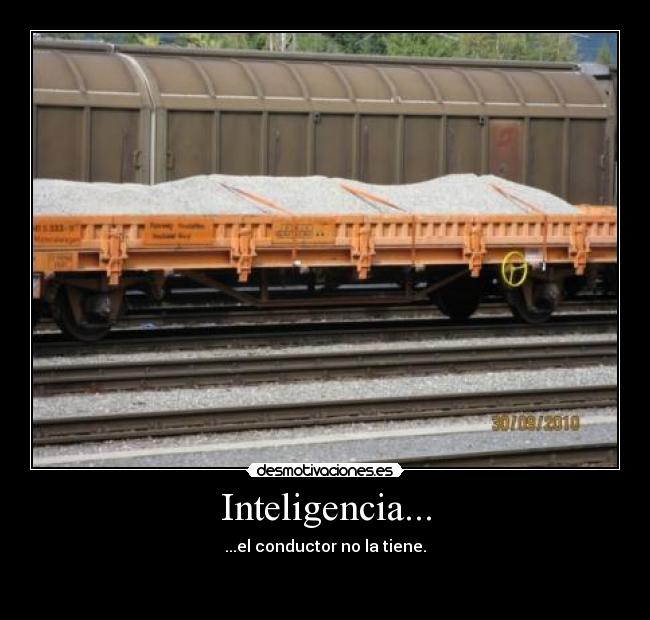 Inteligencia... -