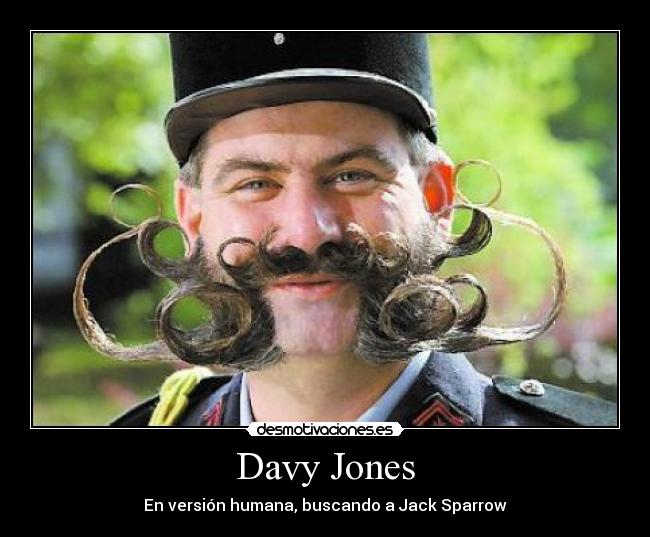 Davy Jones - En versión humana, buscando a Jack Sparrow