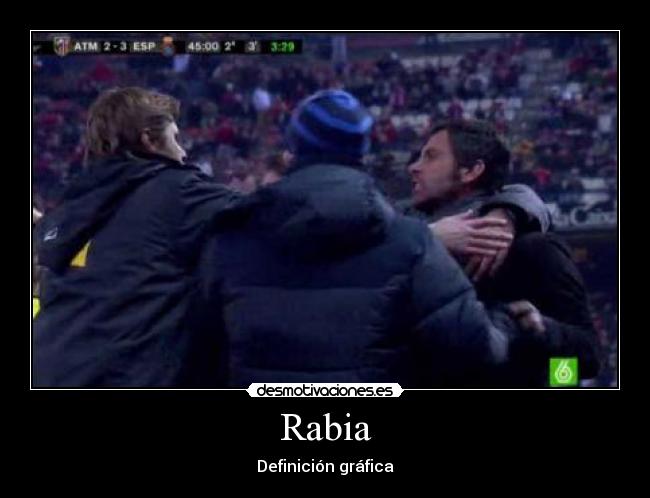 Rabia - Definición gráfica