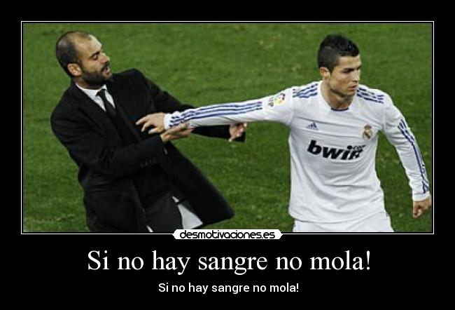 Si no hay sangre no mola! - 